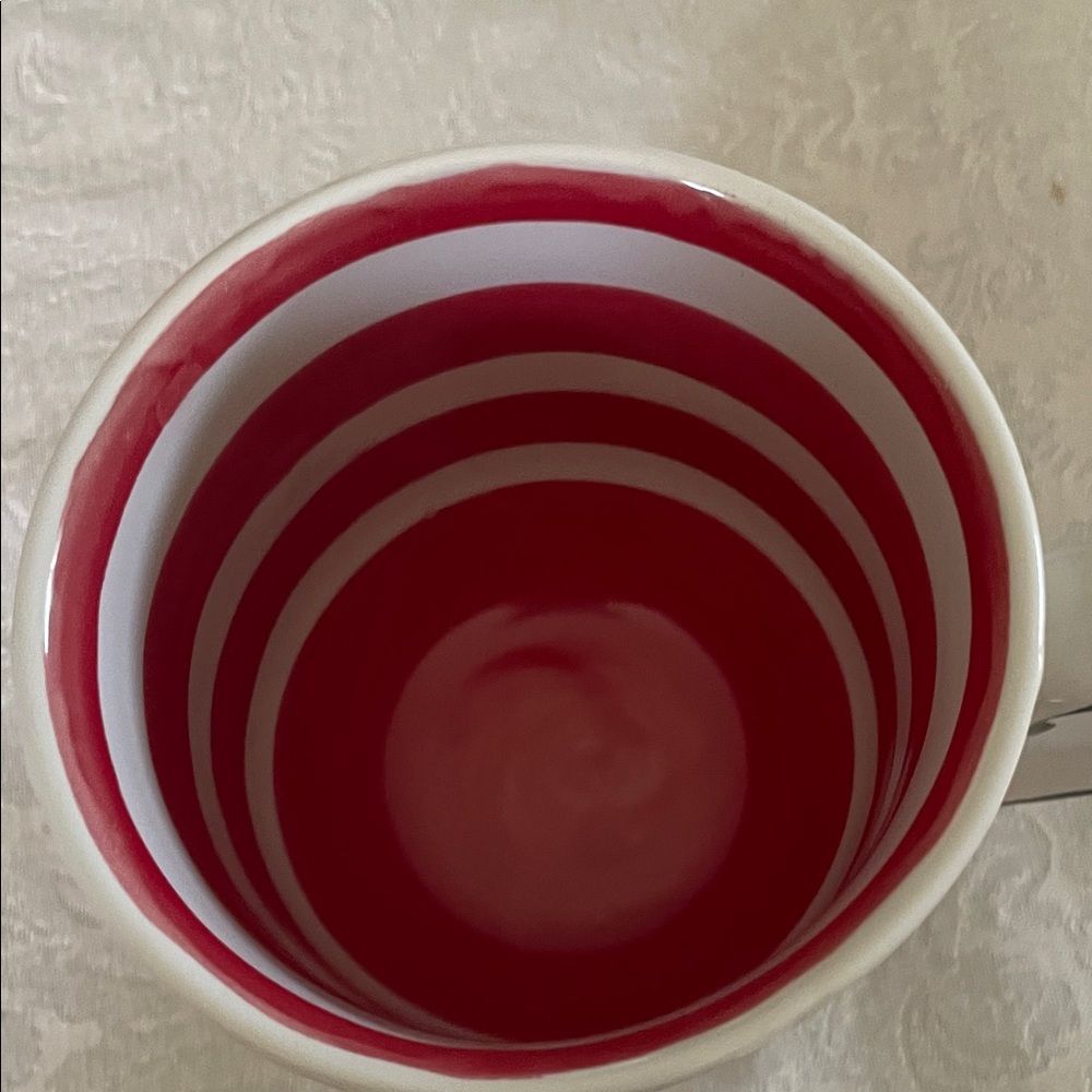 Spectrum designz Festive large Dachshund Mug with Red Interior - Picture 4 of 7